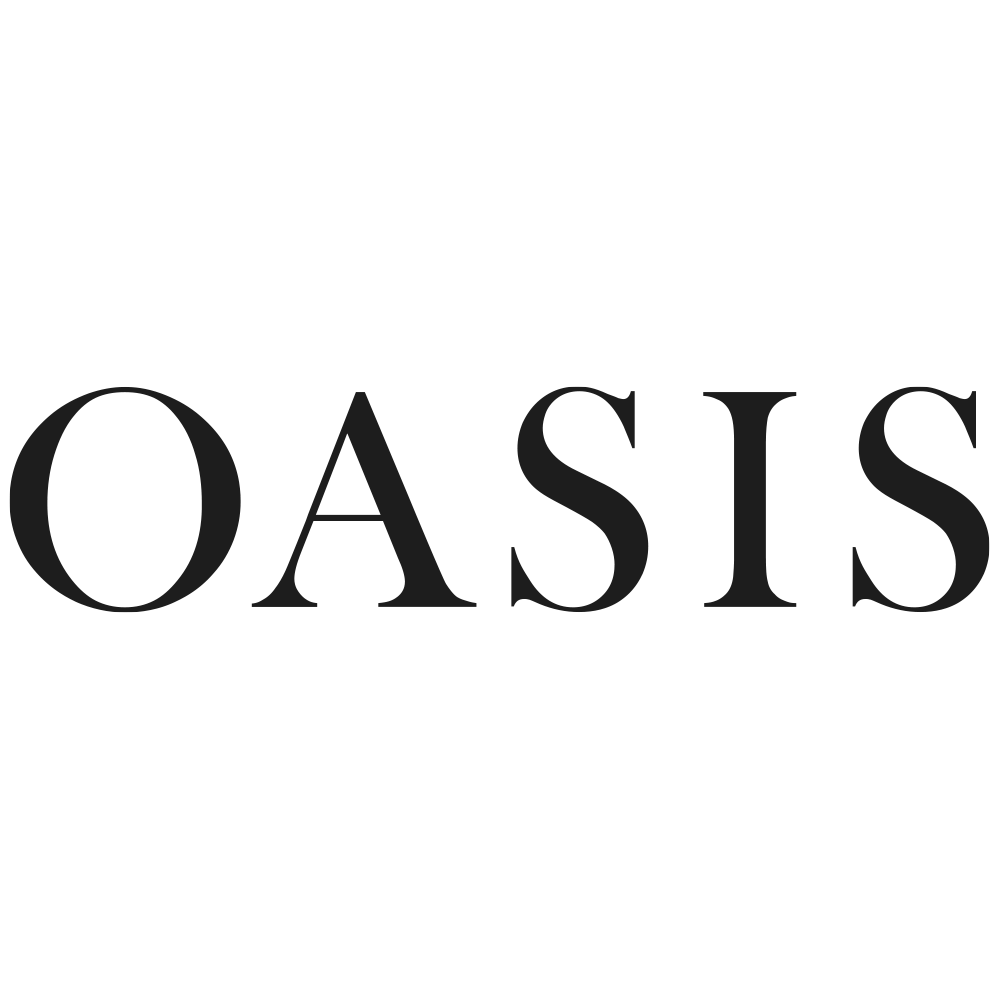 Oasis Black and White Logo