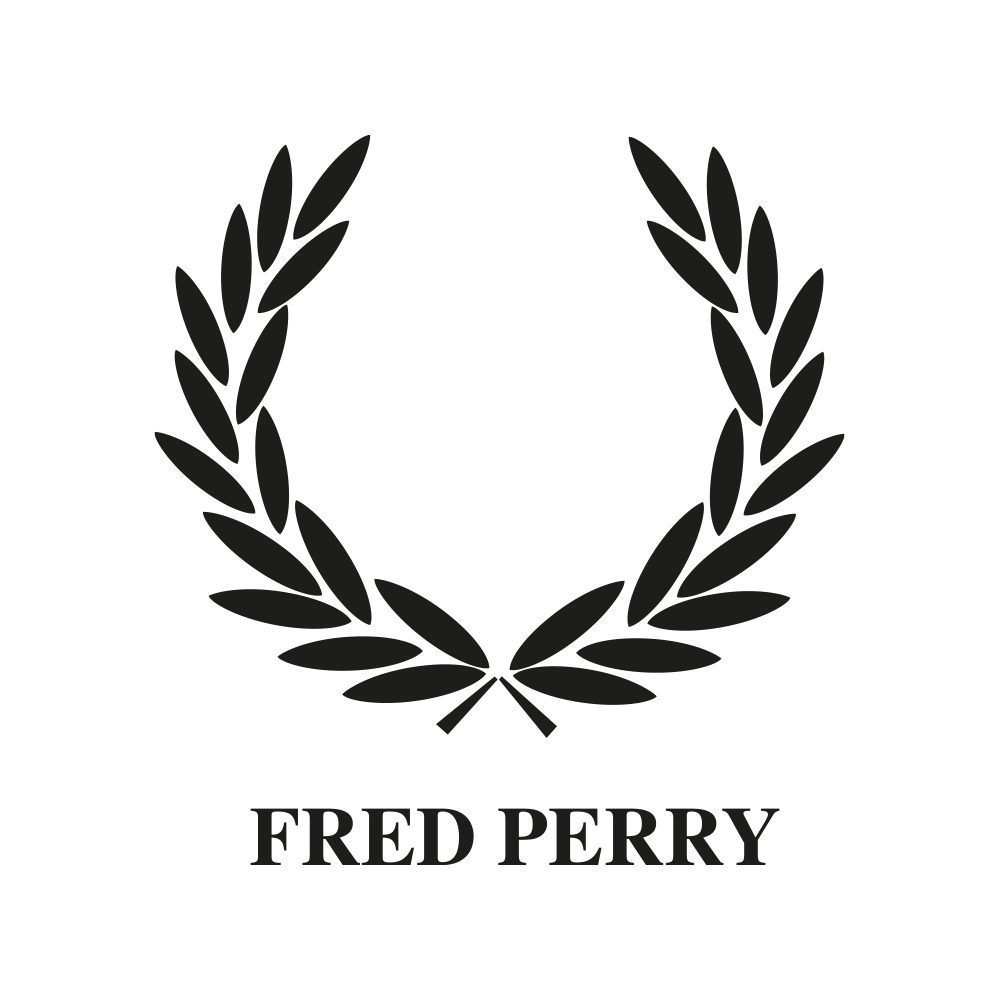 Fred Perry Black and White Logo
